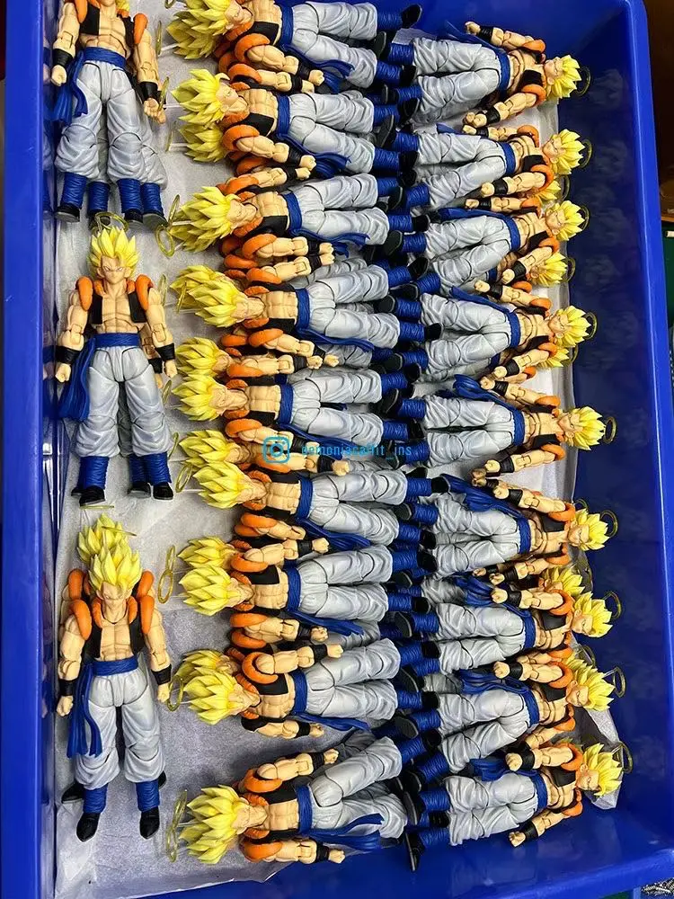 Demoniacal Fit Gogeta Figure Dragon Ball Z SHF Hero Waltz Gogeta The Supreme Dance Super Saiyan Trunks Action Figure Toy Gift