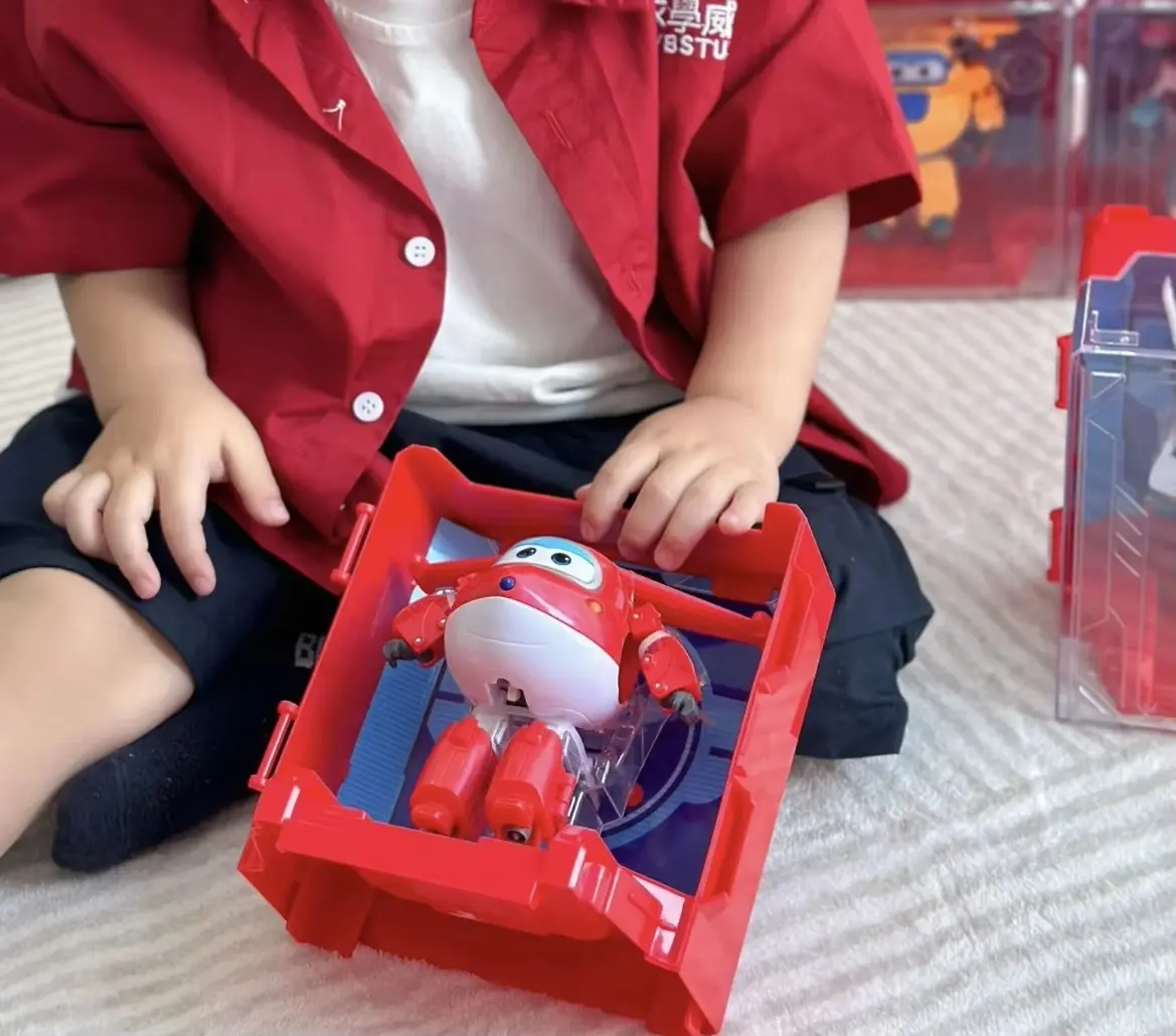 New Hot Super Wings 2" Scale Mini Transforming Anime Deformation Plane Robot Action Figures Transformation Toys Gifts For Kids