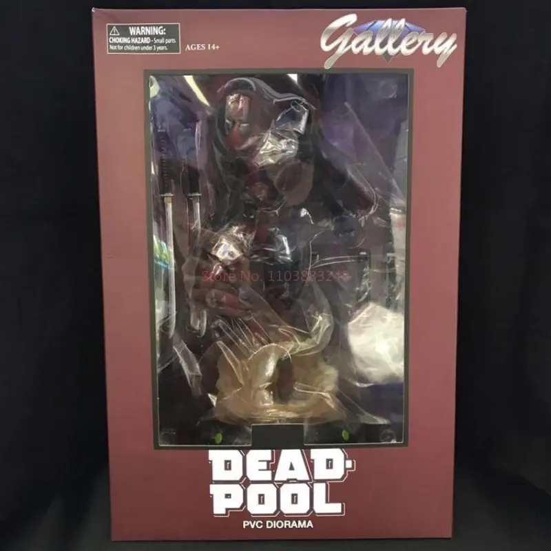 Hot Sale 35cm Deadpool Action Figure Anime Ml Legends X-Men Figuras Toy Manga Figurine Gk Statue Decoration Model Adult Kid Gift
