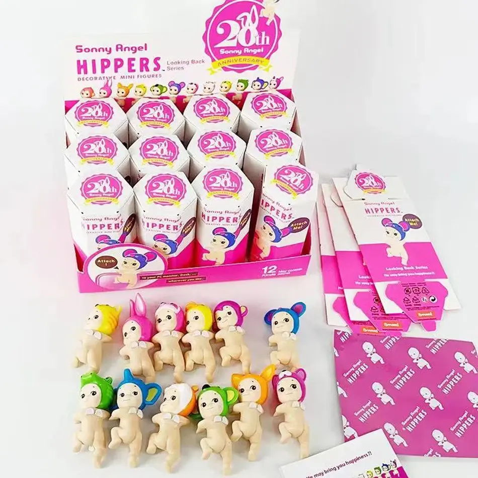 20th Anniversary hippers looking back Anime Figures Ornaments Dolls Fans Children Gifts Random 1pcs