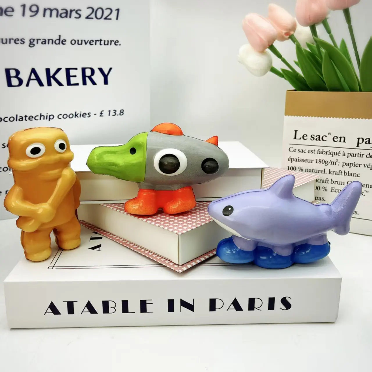 Tralalero Tralala Fidget Toys Tungtung Sahur Brainrot Squishy Toy Kids Stress Relief Doll Adult Release Emotions Accessory Gift