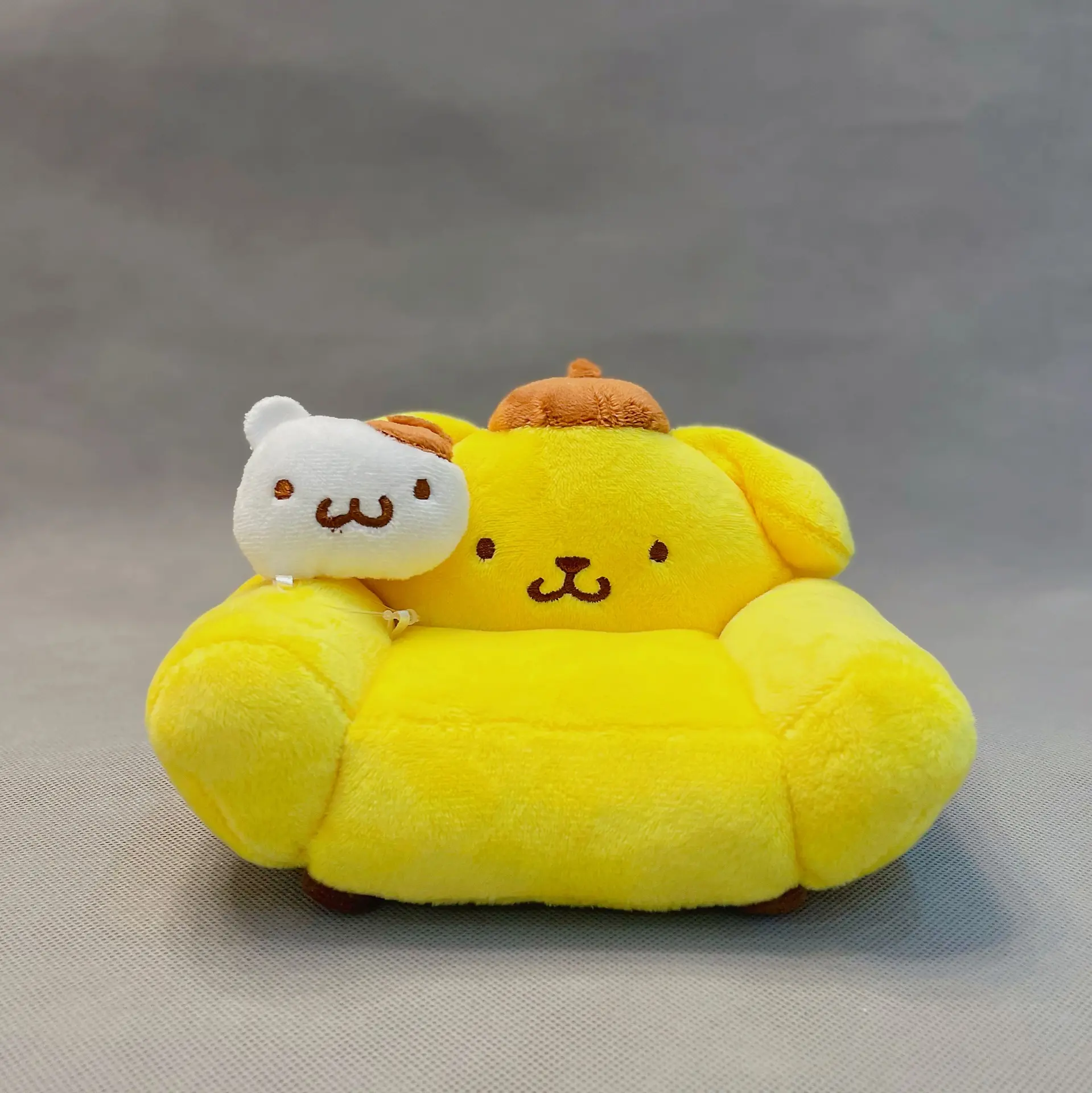 Kawaii Sanrio Anime Melody Cinnamoroll Pompompurin Sofa Toys Cute Cartoon Ornament Toys Decoration Girls Birthday Gift