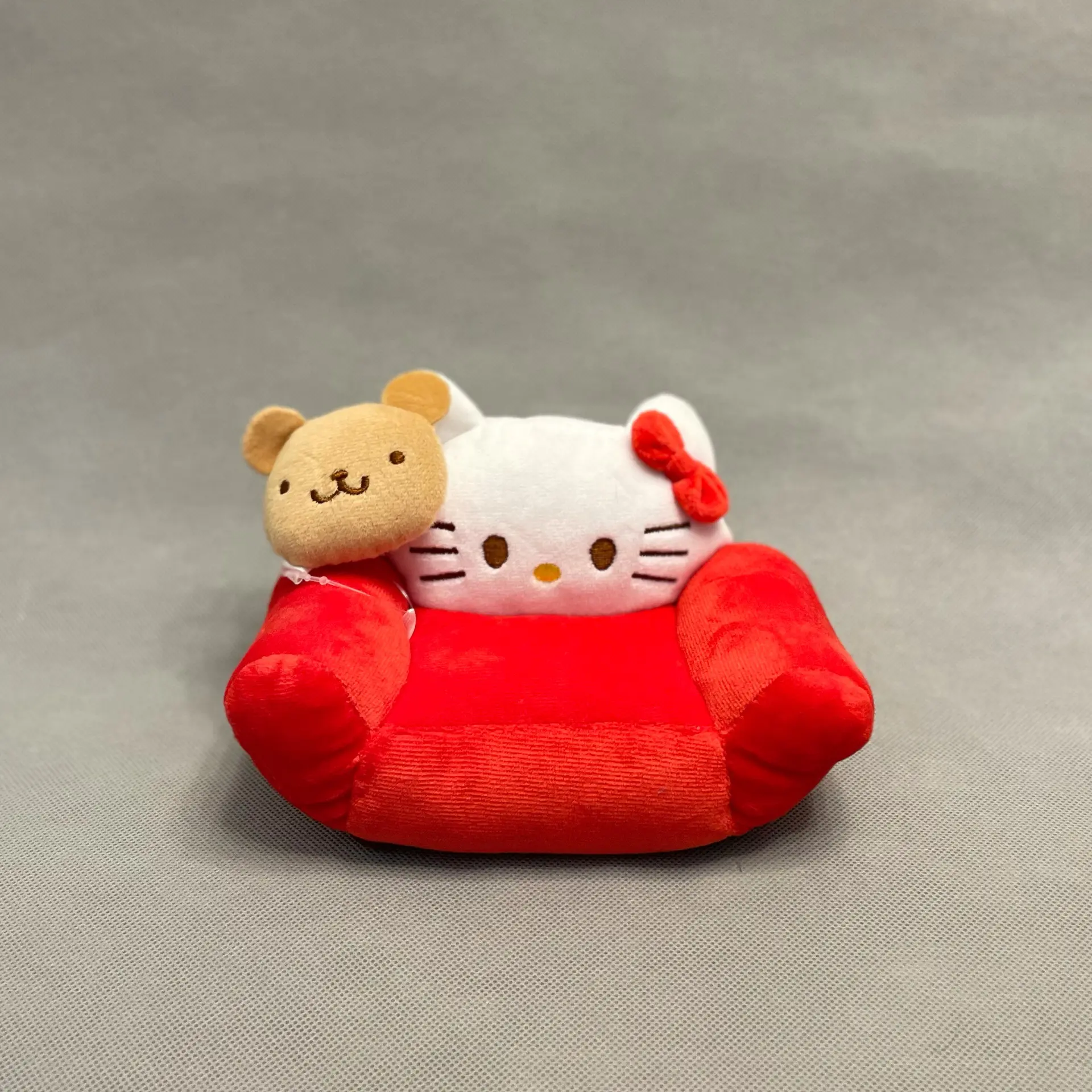 Kawaii Sanrio Anime Melody Cinnamoroll Pompompurin Sofa Toys Cute Cartoon Ornament Toys Decoration Girls Birthday Gift
