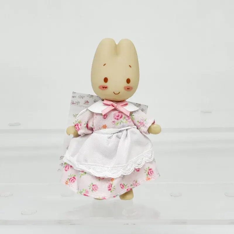 Sanrio Characters Cute Animal Keychains Rabbit Action Figure Kawaii Marroncream Doll Pendants Toys Collect Decoration