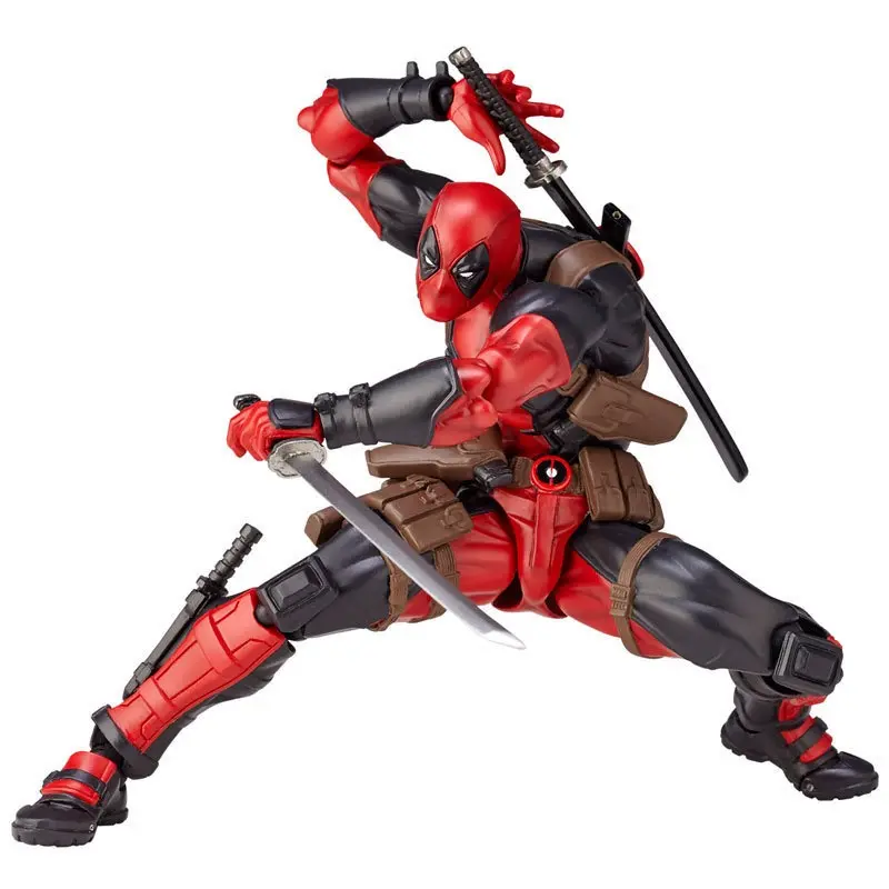 Amazing Yamaguchi Deadpool & Wolverine Action Figure PVC Collection New Mutants Wilson Comics Model Movie Toy for Kids Gift
