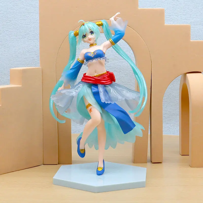 21CM Anime Hatsune Miku Artist MasterPiece Princess Arabian Ver Dress Up Model Toy Gift Collection Action Figure PVC Doll