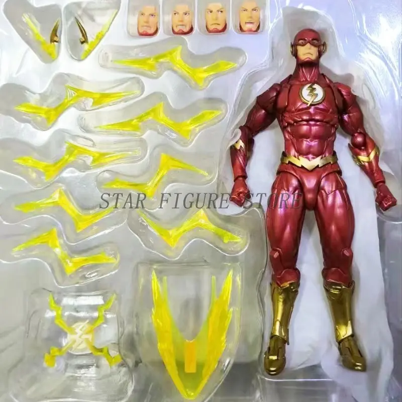 Amazing Yamaguchi Flash Black Panther Spiderman Action Figure PVC Collection Model Kaiyodo Revoltech Iron Spider Figurine Toys