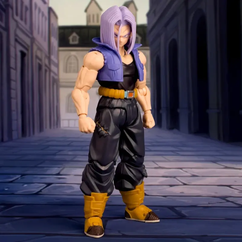 Demoniacal Fit Dragon Ball Z Shf Super Saiyan Action Figure Trunks The Boy From The Future Son of Tomorrow Figures Toys Gifts