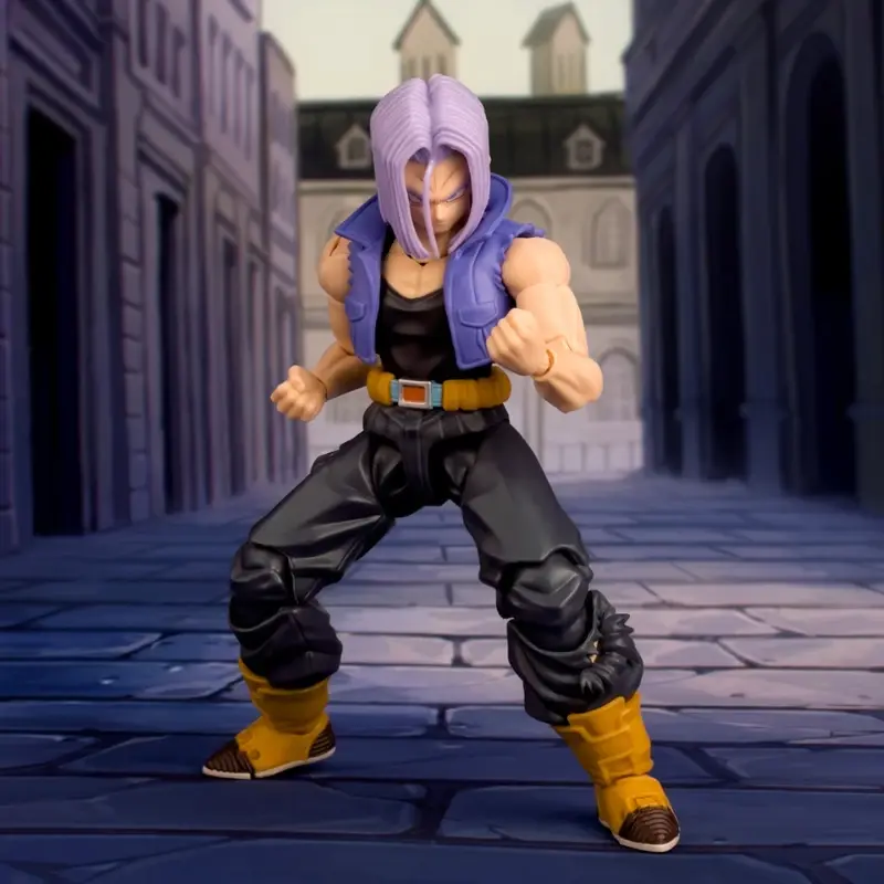 Demoniacal Fit Dragon Ball Z Shf Super Saiyan Action Figure Trunks The Boy From The Future Son of Tomorrow Figures Toys Gifts