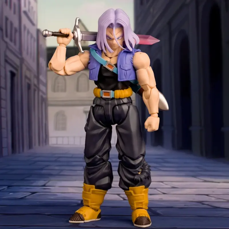Demoniacal Fit Dragon Ball Z Shf Super Saiyan Action Figure Trunks The Boy From The Future Son of Tomorrow Figures Toys Gifts