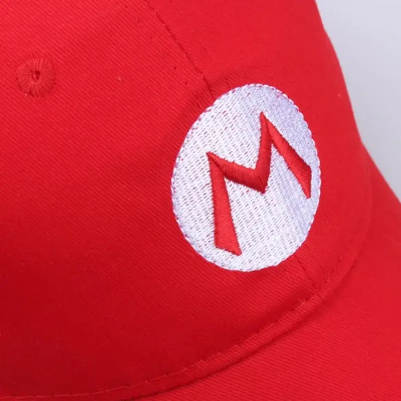 Super Marios Bros Baseball Caps Cosplay Anime Game Figure Luigi Bros Adult Hip Hop Cotton Caps Girl Boys Outdoor Sun Hats Gifts