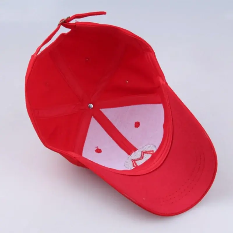 Super Marios Bros Baseball Caps Cosplay Anime Game Figure Luigi Bros Adult Hip Hop Cotton Caps Girl Boys Outdoor Sun Hats Gifts