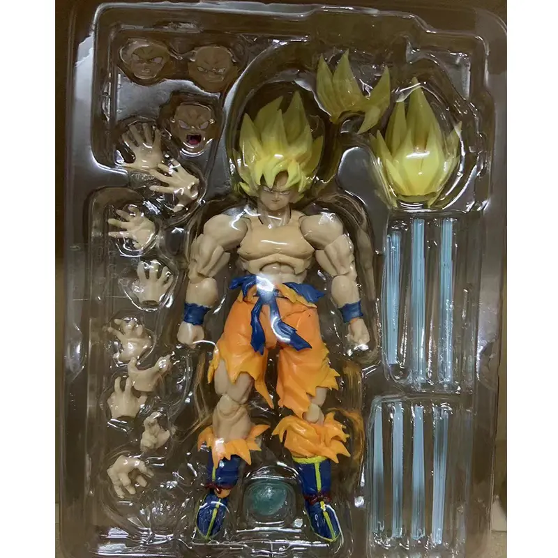 Dragon Ball Z Son Goku Figure SHF S.H.Figuarts Goku War Damage Super Saiya Anime Action Figures Model Toys Birthday Gift