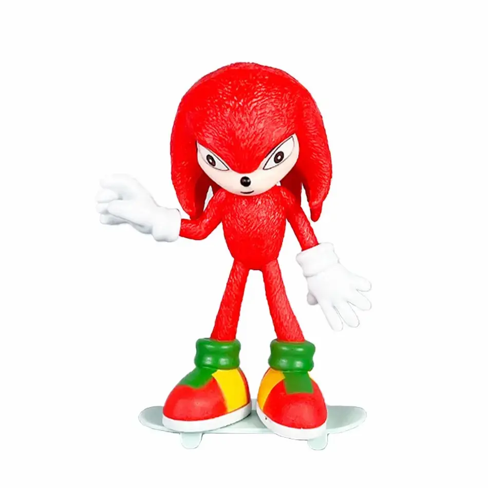 New Anime Figure Sonic PVC Character Toy Hedgehog Shadow Mouse Flying Mouse Figure Model Dolls Trendy Play Window Box Card Gift