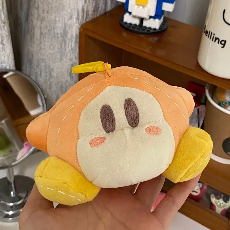 Kawaii Kirby Plush Toys Keychain Anime Cartoon Stars Kirby Cute Fun and Stuffed Toys Doll  Backpack Pendant Girl Gift
