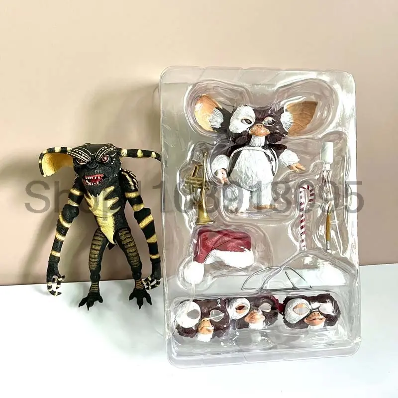 NECA Figure Action Figure Movie Gremlins Christmas Edition Gremlins Figures Model Toys Joint Movable Doll Collection Decor