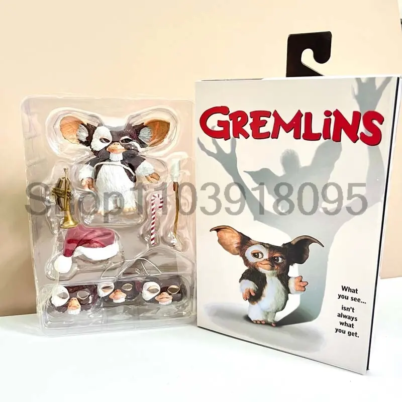 NECA Figure Action Figure Movie Gremlins Christmas Edition Gremlins Figures Model Toys Joint Movable Doll Collection Decor