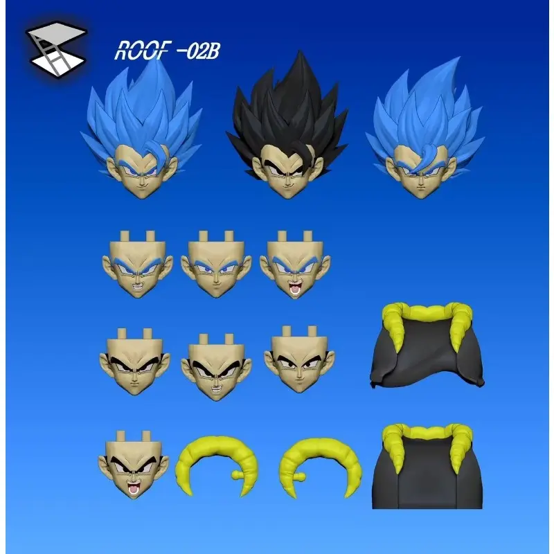 Pre-sale Tonsenarttoys  Gogeta Shf Yellow Hair Gogeta Action Figure Gift Collection