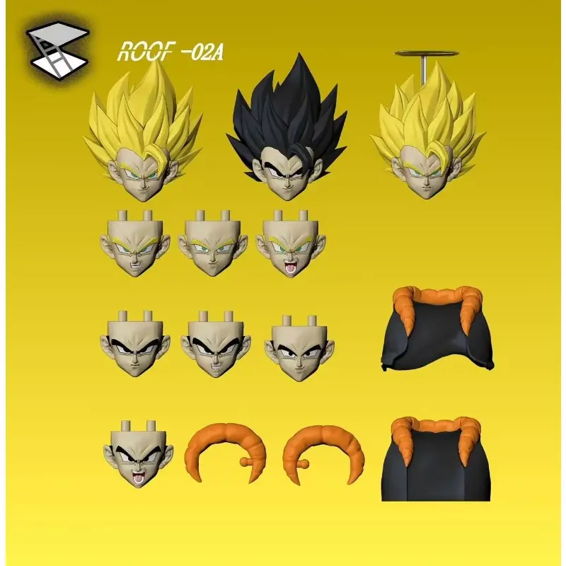 Pre-sale Tonsenarttoys  Gogeta Shf Yellow Hair Gogeta Action Figure Gift Collection