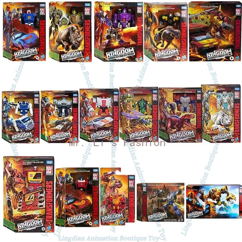 In Stock Transforming Toy Generations War for Cybertron: Kingdom WFC-K1~K44 Autobot 3.5 ,7,19 Inch Action Figure Collection Gift