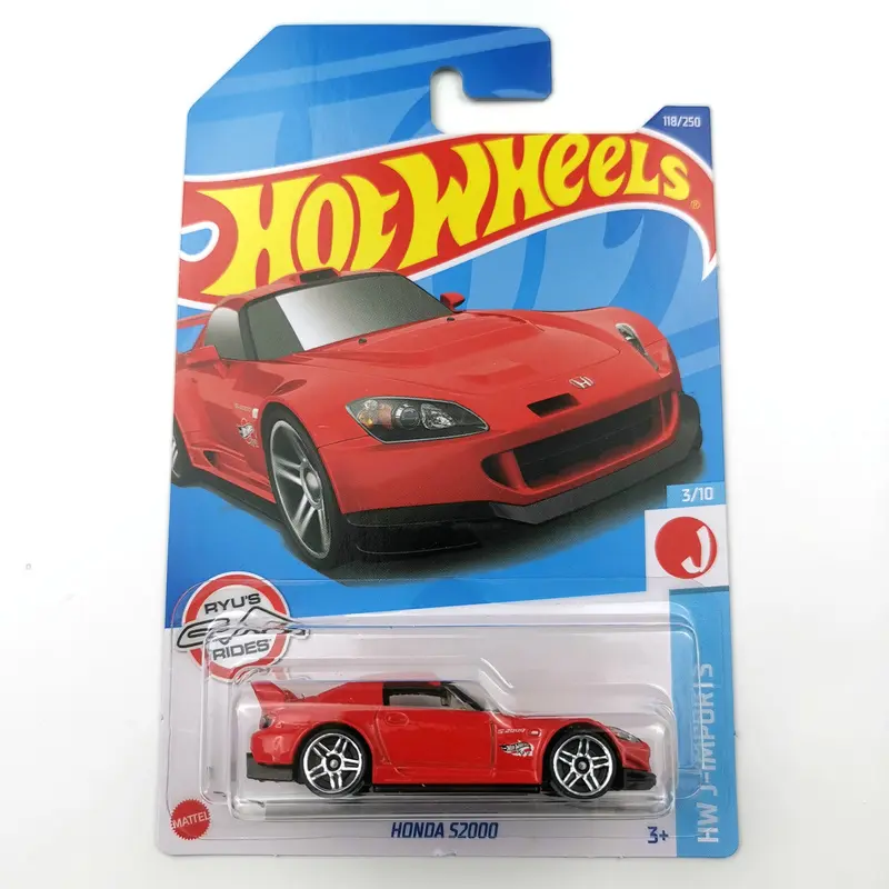 Hot Wheels Cars HONDA SERIES CIVIC TYPE R EK9 SUPER CUB 1/64 Metal Die-cast Model Collection Toy Vehicles