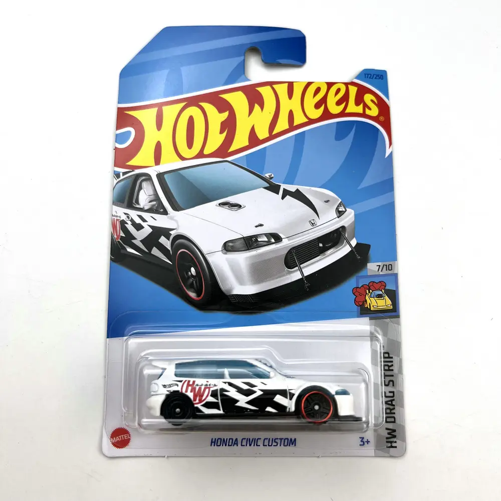 Hot Wheels Cars HONDA SERIES CIVIC TYPE R EK9 SUPER CUB 1/64 Metal Die-cast Model Collection Toy Vehicles