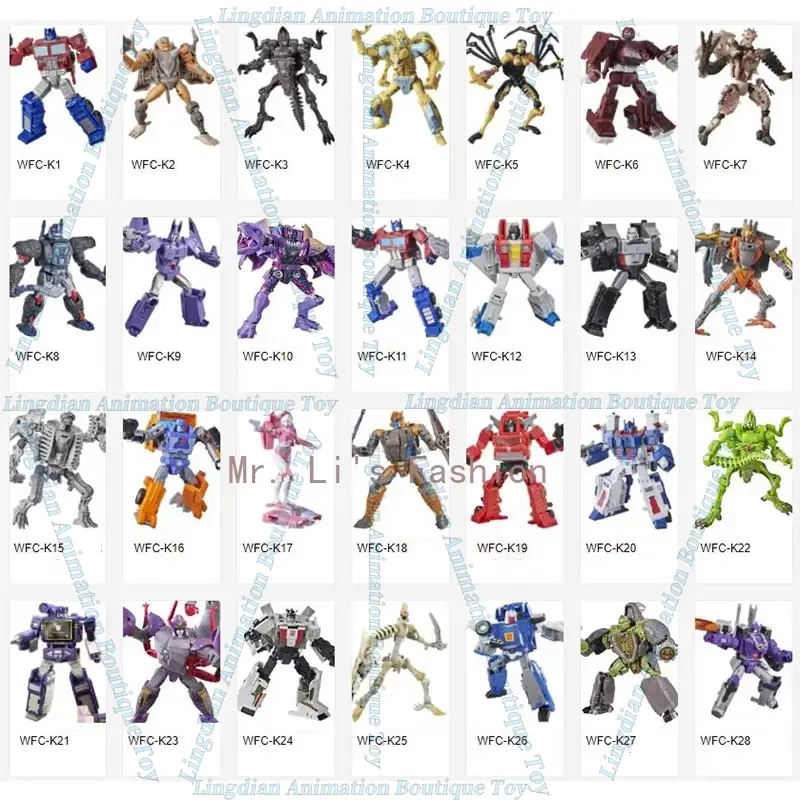 In Stock Transforming Toy Generations War for Cybertron: Kingdom WFC-K1~K44 Autobot 3.5 ,7,19 Inch Action Figure Collection Gift