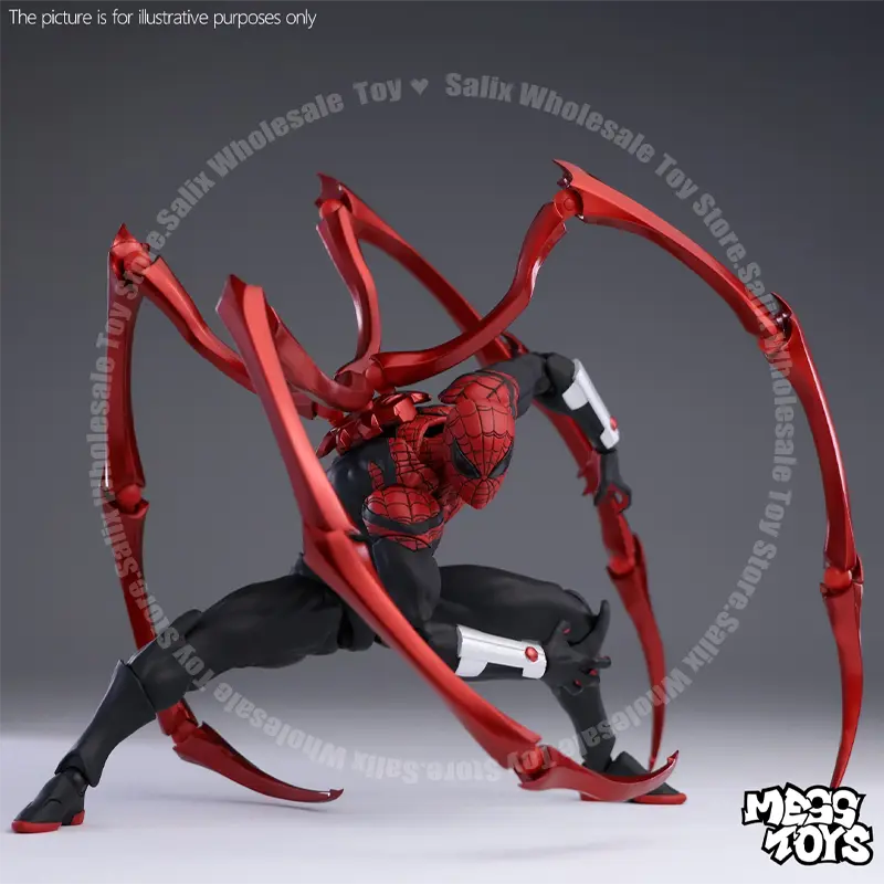 Pre New Mess Toys Superior Spider Man Doctor Octopus Peter Parker Messtoys Spiderman Neighbor Anime Action Figure Gifts Toys