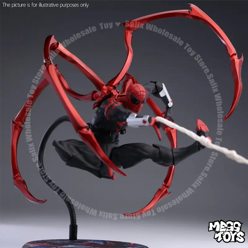 Pre New Mess Toys Superior Spider Man Doctor Octopus Peter Parker Messtoys Spiderman Neighbor Anime Action Figure Gifts Toys