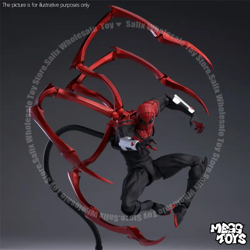 Pre New Mess Toys Superior Spider Man Doctor Octopus Peter Parker Messtoys Spiderman Neighbor Anime Action Figure Gifts Toys