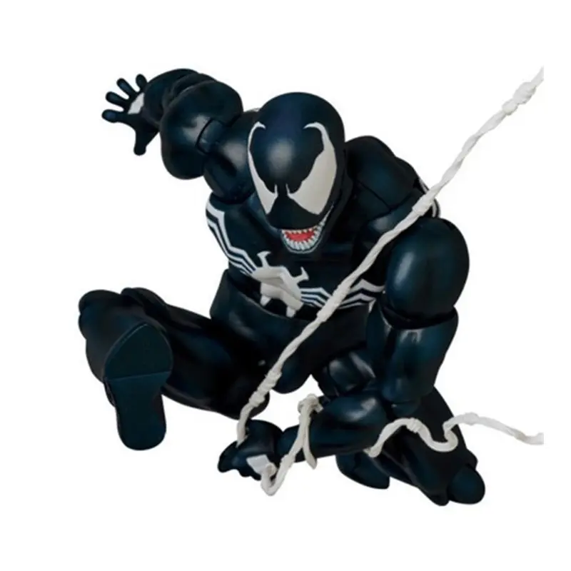 Mafex 088 Venom Action Figure Spider-Man Venom Carnage Change Face Statue Joint Movable Collection Model Toys Kids Gift