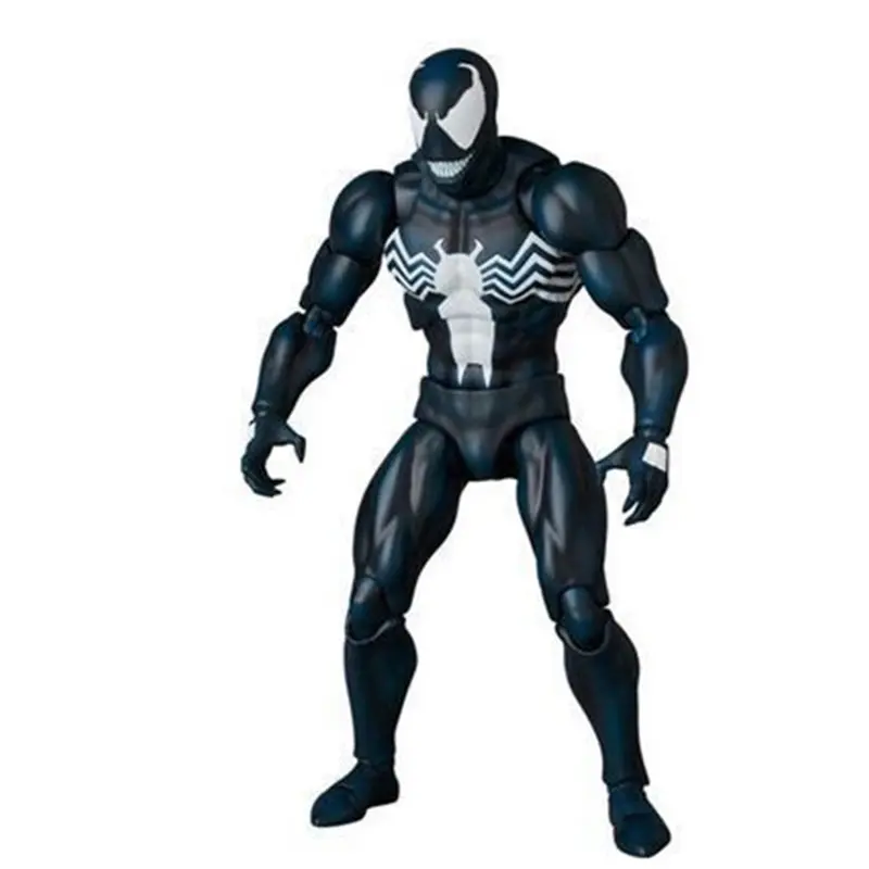 Mafex 088 Venom Action Figure Spider-Man Venom Carnage Change Face Statue Joint Movable Collection Model Toys Kids Gift