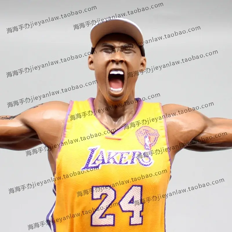 Character 34cm Model Lakers Roaring Post 24 Bryant Basketball Home Decoration Collectible Doll Model Figures Souvenir Toy Gifts