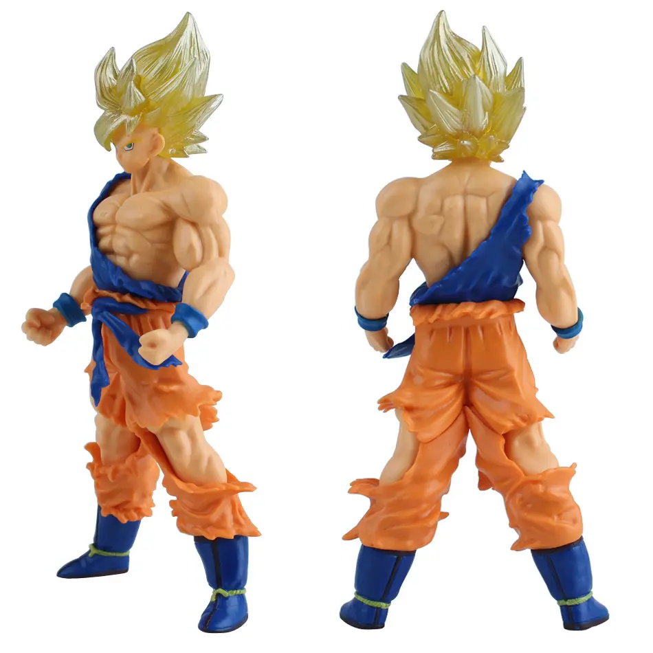 Anime Dragon Ball Z Super Saiyan Son Goku Vegeta Anime Action Figure Model Gifts Collectible Figurines for Kids 18cm