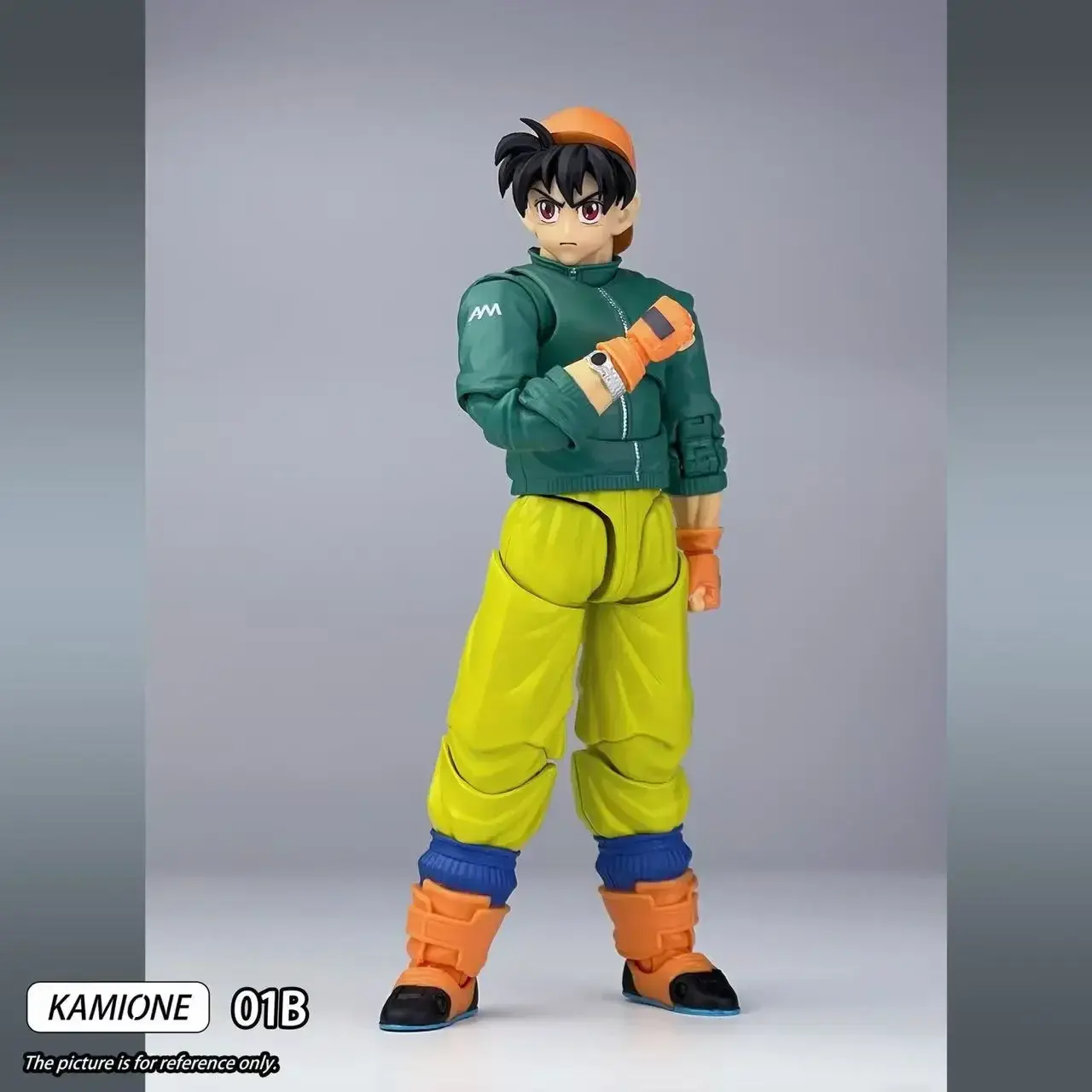 In Stock New Tonsenarttoys Kamione Dragon Ball Z SHF Super Saiyan SSJ Fly Page Son Goku Ride Bike Dragon Action Figures collecti