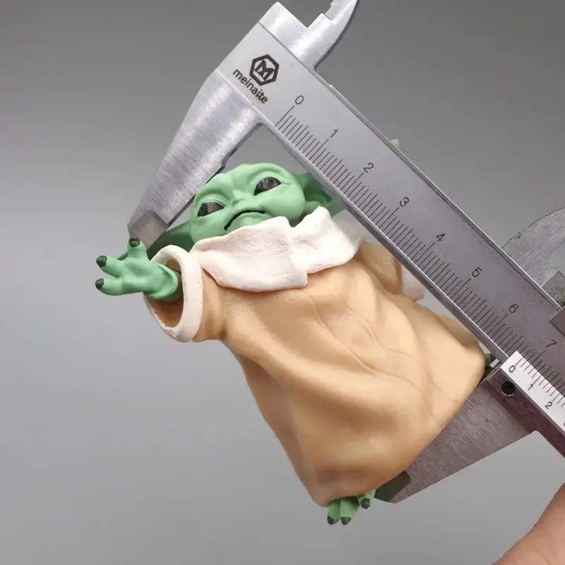 8cm Disney Toy Master Baby Yoda Darth PVC Action Figure Anime Figures Collection Doll Mini Toy Model for Children Gift