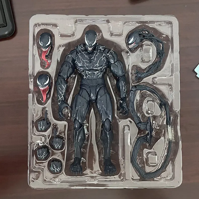 19cm Venom 2 SHF Figure Legends Series Action Figurine Anime Pvc Model Dolls Collection Gk Statue Model Dolls Toys Kids Gifts