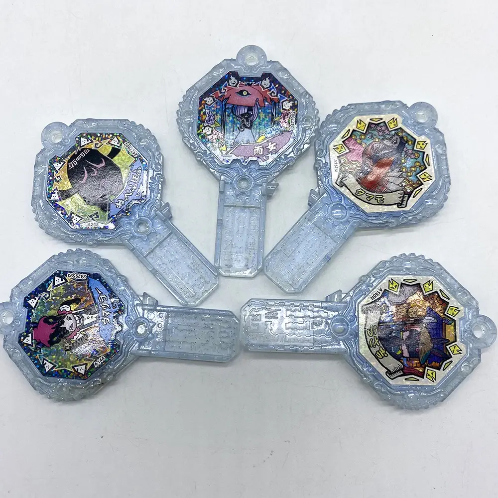 Bandai Genuine Japanese Anime Yokai Watch DX Peripheral Medals Key Collection Emblem Toy