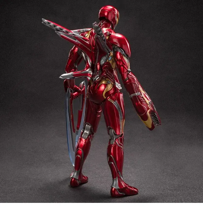 ZD Marvel Avengers Toys Iron Man Nanometre War Armor MK50 MARK50 Action Figure 7 Inch Mark Doll Moves Together Ornament Gifts