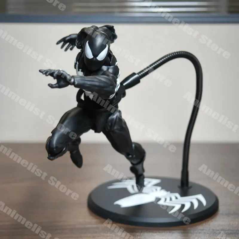 IN STOCK  Mess Toys Black Spiderman Action Figure Anime Spider Red Black Suit Neighbor Symbiote Scarlet Spider Ct Toys Gift Toy