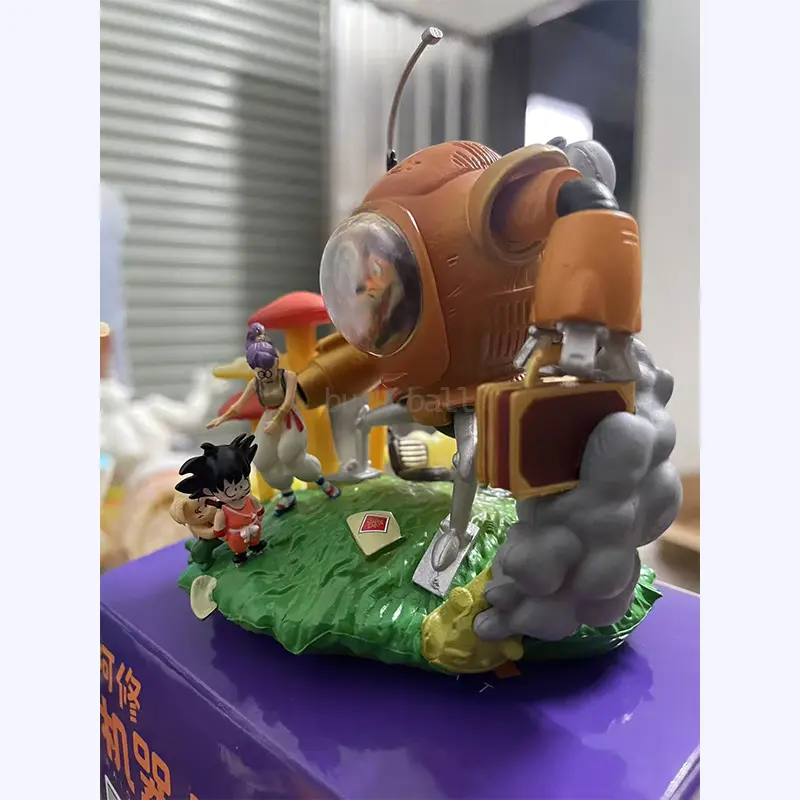 Dragon Ball Figure Shu Anime Figures Shu Robot Vs Son Goku Figurine Model Statue Doll Collection Decoration Toys Birthday Gifts