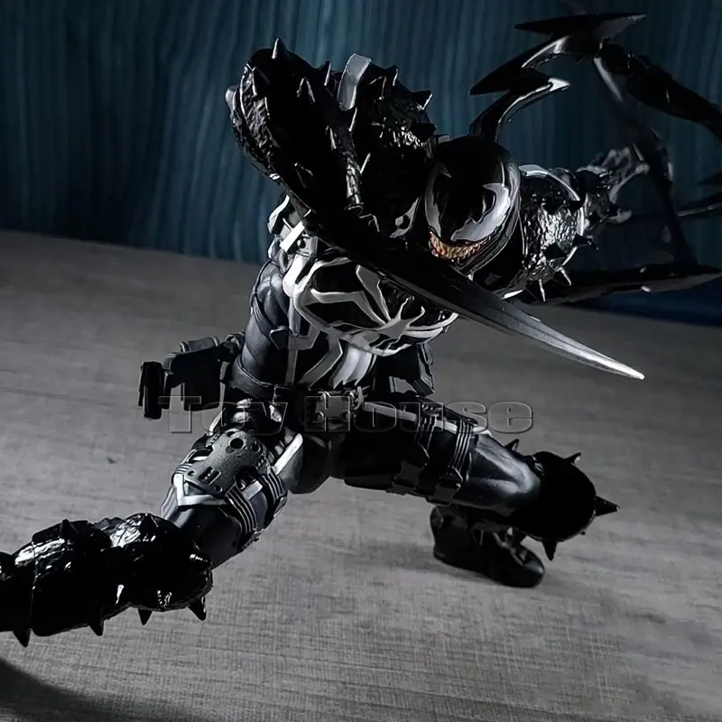 In Stock Ct Toys Venom Action Figure Kaiyodo Figurine Marvel Movable Collection Eugene Thompson Ko Model Decorate Toys Kids Gift