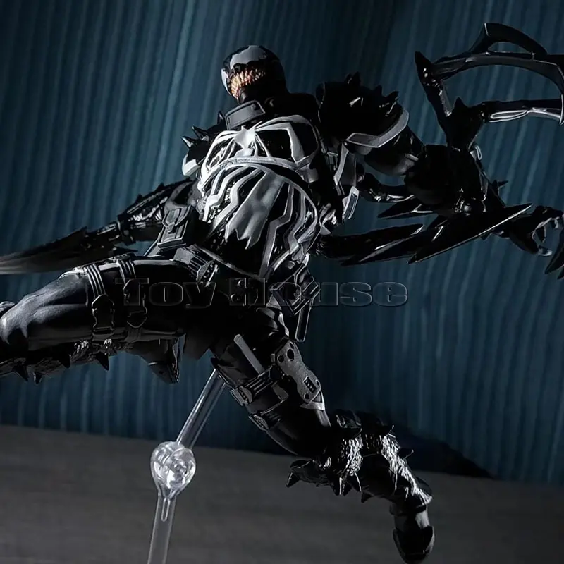 In Stock Ct Toys Venom Action Figure Kaiyodo Figurine Marvel Movable Collection Eugene Thompson Ko Model Decorate Toys Kids Gift