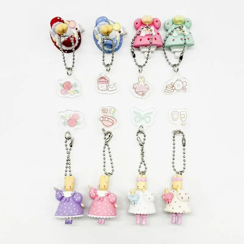 Sanriose Marroncream  Jasminese Pendant Toys Cute Doll Girl Diy Accessories Pendant Keychain