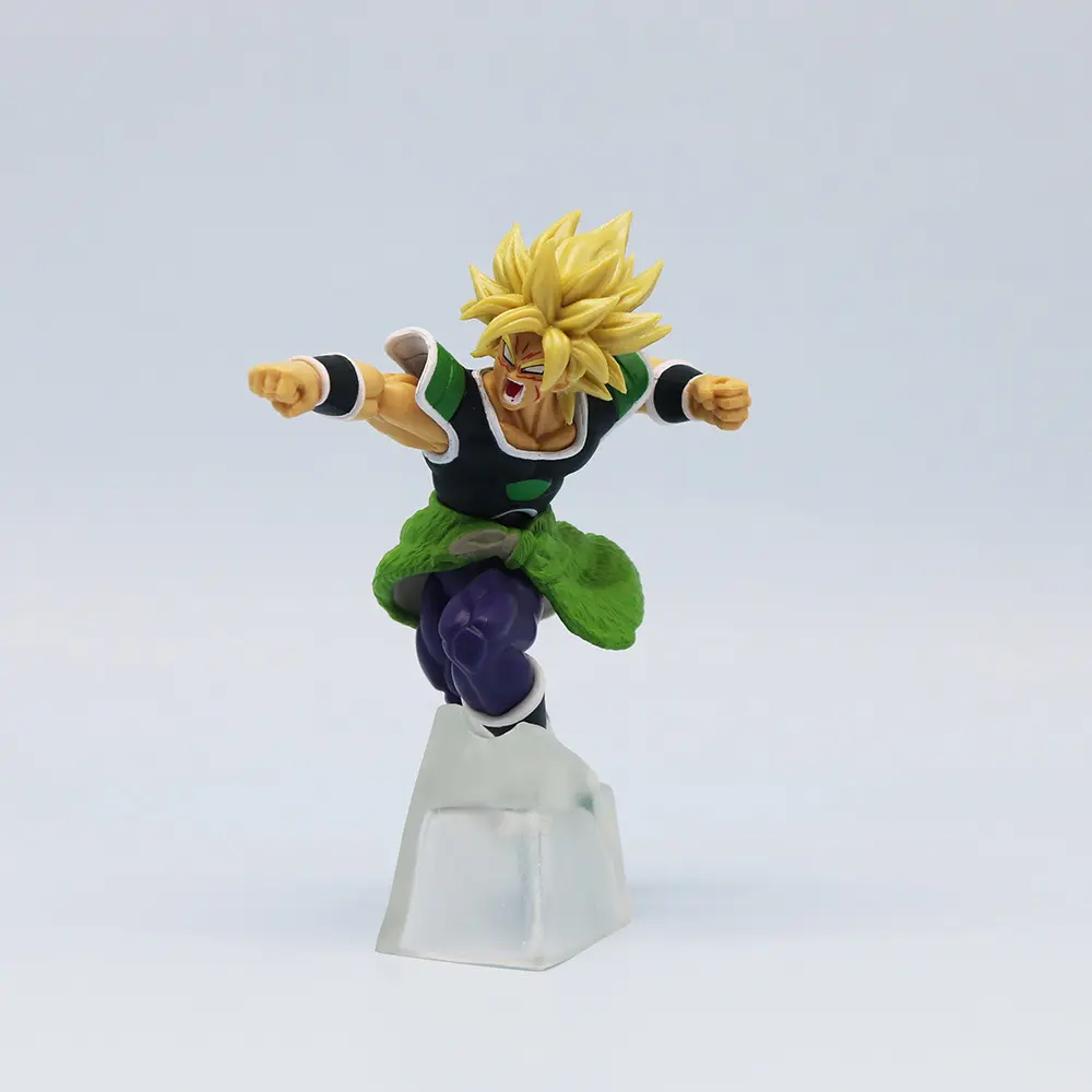 Random 1Pcs Amine Dragon Ball Broly Total Form Super Saiyan Broly Figurine Pvc Action Figures Statue Collection Model Toy Gifts