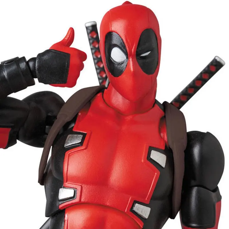 16cm Deadpool Figure Mafex 082 X-Men Action Figure Comic Version Deadpool Statue Collection Dolls Ornament Birthday Gifts