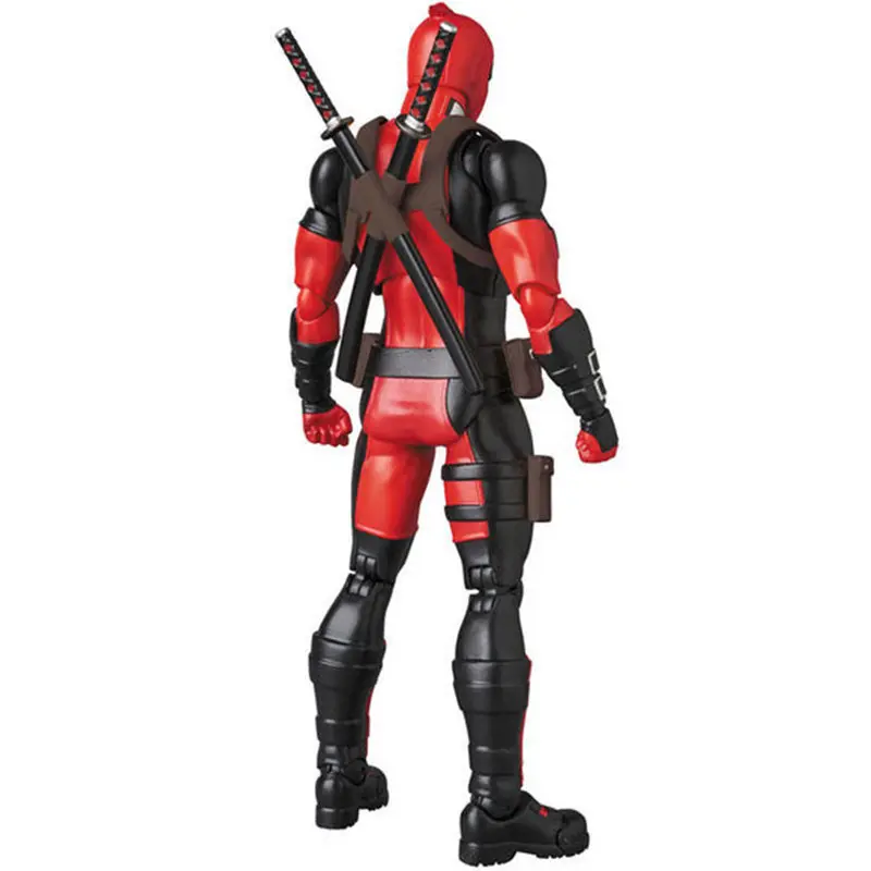 16cm Deadpool Figure Mafex 082 X-Men Action Figure Comic Version Deadpool Statue Collection Dolls Ornament Birthday Gifts