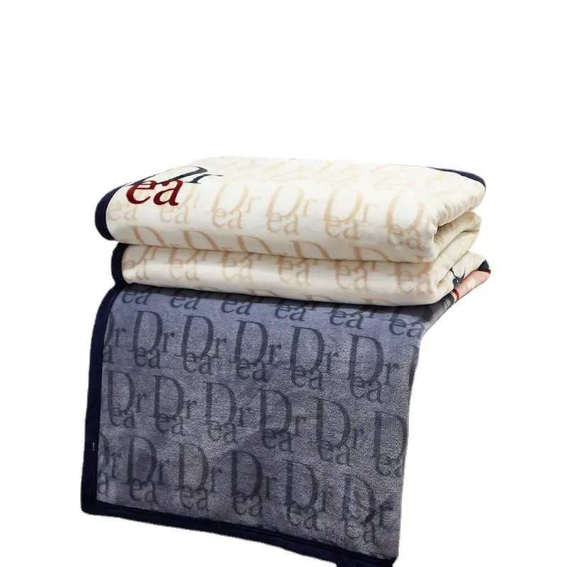 Thick Mink Flannel Blanket Flannel Nightgown Blanket Air Conditioning Cover Blanket Wool Blanket Thick Mink Flannel Blanket