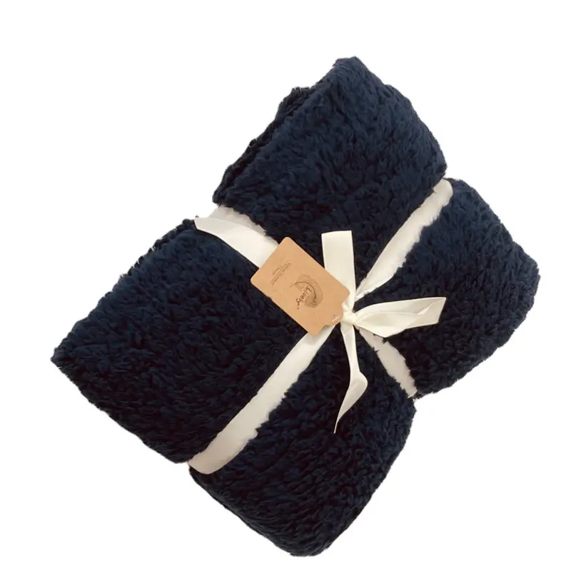 200x230 Imitation Cashmere Blanket Bed with Warm and Soft Blanket Fluffy and Fluffy Blanket Thick Office and Home Blanket Towel