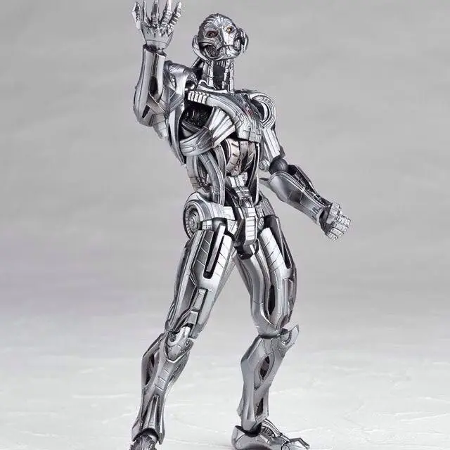 17cm Ultron Action Figure Avengers Kaiyodo Amazing Anime Figurine Pvc Ko Models Customized Soilder Statue Collectible Toy Gift